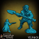 Gothic Heroes Set Miniature | E - Tabletop RPG & D&D miniature. Perfect for wargaming & collectors