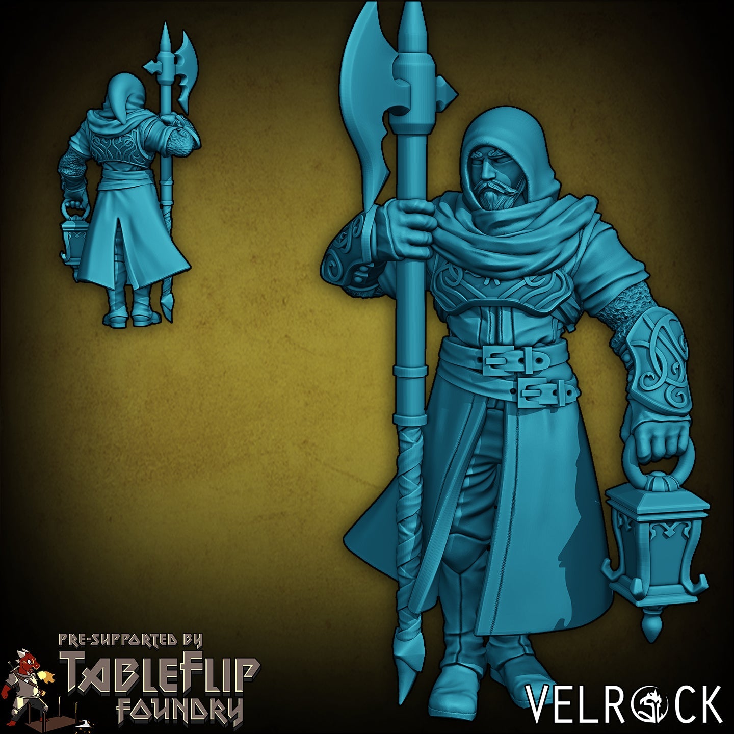 Gothic Night Watch Miniature - A - 32mm