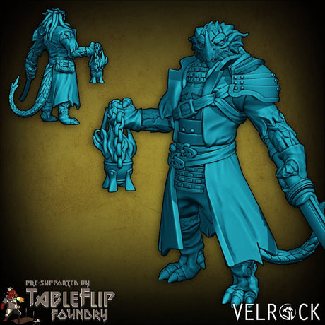 Gothic Player Heroes Miniature | A - Tabletop RPG & D&D miniature. Perfect for wargaming & collectors