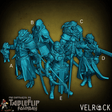 Gothic Player Heroes Miniature | Set of 5 - Tabletop RPG & D&D miniature. Perfect for wargaming & collectors