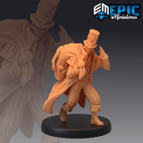 Grave Digger Miniature set | C - Tabletop RPG & D&D miniature. Perfect for wargaming & collectors