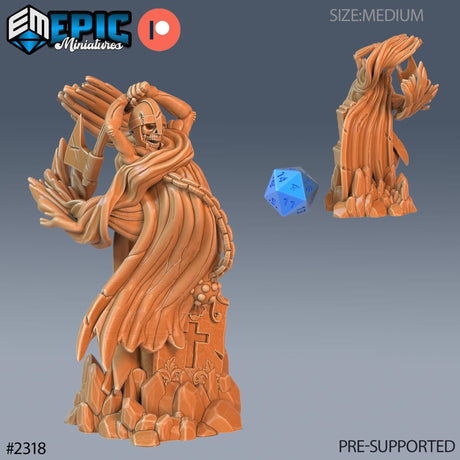 Graveyard Ghost Greek Miniature | 2318 - Tabletop RPG & D&D miniature. Perfect for wargaming & collectors