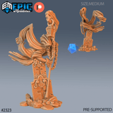 Graveyard Ghost Miniature | C - Tabletop RPG & D&D miniature. Perfect for wargaming & collectors