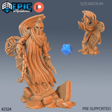 Graveyard Ghost Miniature | D - Tabletop RPG & D&D miniature. Perfect for wargaming & collectors