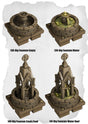 Graveyard Tiles Big Fountain Pack (HG 138 to HG 141) | Set of 4 - Tabletop RPG & D&D miniature. Perfect for wargaming & collectors