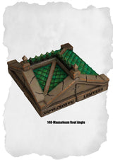 Graveyard Tiles Mausoleum Accessories Pack (HG 148 to HG 149) | Set of 2 - Tabletop RPG & D&D miniature. Perfect for wargaming & collectors