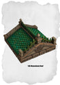 Graveyard Tiles Mausoleum Roof Pack (HG 146 to HG 147) | Set of 2 - Tabletop RPG & D&D miniature. Perfect for wargaming & collectors