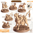 Great Dane Companion Miniature | Bare A - Tabletop RPG & D&D miniature. Perfect for wargaming & collectors