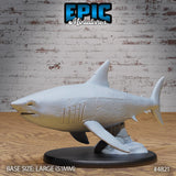 Great White Shark Miniature | 4821 - Tabletop RPG & D&D miniature. Perfect for wargaming & collectors
