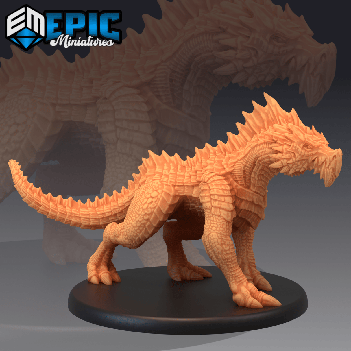 Green Drake Miniature | A - Tabletop RPG & D&D miniature. Perfect for wargaming & collectors