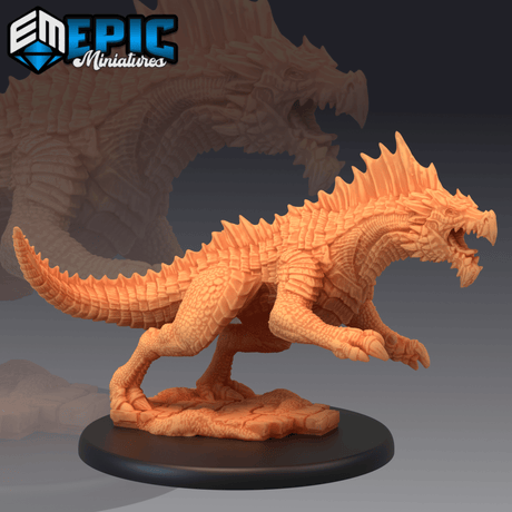 Green Drake Miniature | D - Tabletop RPG & D&D miniature. Perfect for wargaming & collectors