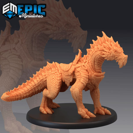 Green Drake Miniature | E - Tabletop RPG & D&D miniature. Perfect for wargaming & collectors