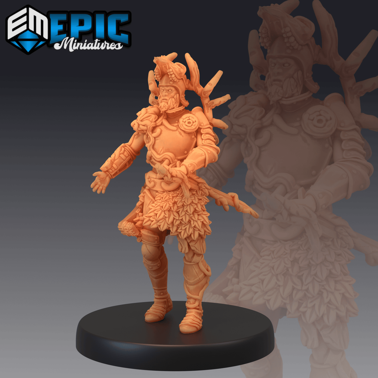 Green Knight Miniature | A - Tabletop RPG & D&D miniature. Perfect for wargaming & collectors
