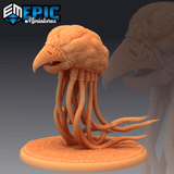 Grell Monster Miniature | A - Tabletop RPG & D&D miniature. Perfect for wargaming & collectors