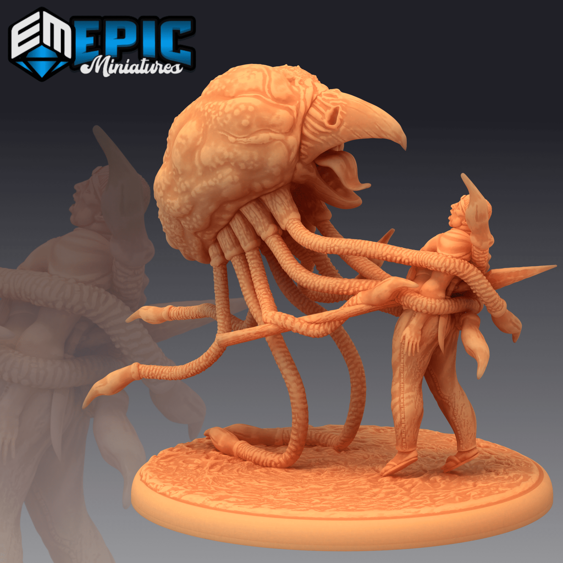Grell Monster Miniature - C - 28mm