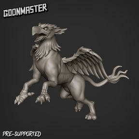 Adult Griffin Miniature | A - Tabletop RPG & D&D miniature. Perfect for wargaming & collectors