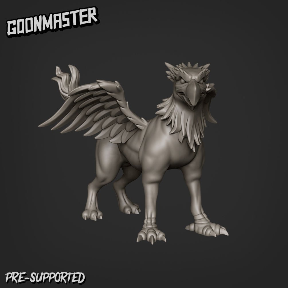 Adult Griffin Miniature | B - Tabletop RPG & D&D miniature. Perfect for wargaming & collectors