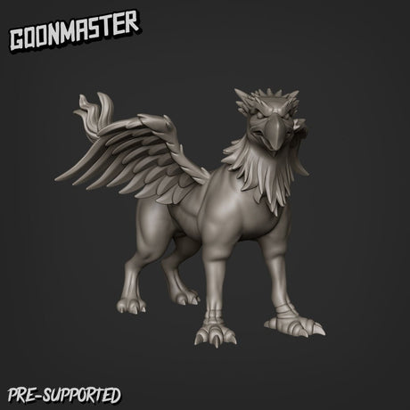 Adult Griffin Miniature | B - Tabletop RPG & D&D miniature. Perfect for wargaming & collectors