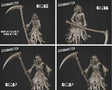Grim Reaper Miniature | Set of 3 - Tabletop RPG & D&D miniature. Perfect for wargaming & collectors
