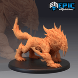 Guardian Fuu Miniature | A - Tabletop RPG & D&D miniature. Perfect for wargaming & collectors