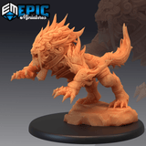 Guardian Fuu Miniature | B - Tabletop RPG & D&D miniature. Perfect for wargaming & collectors