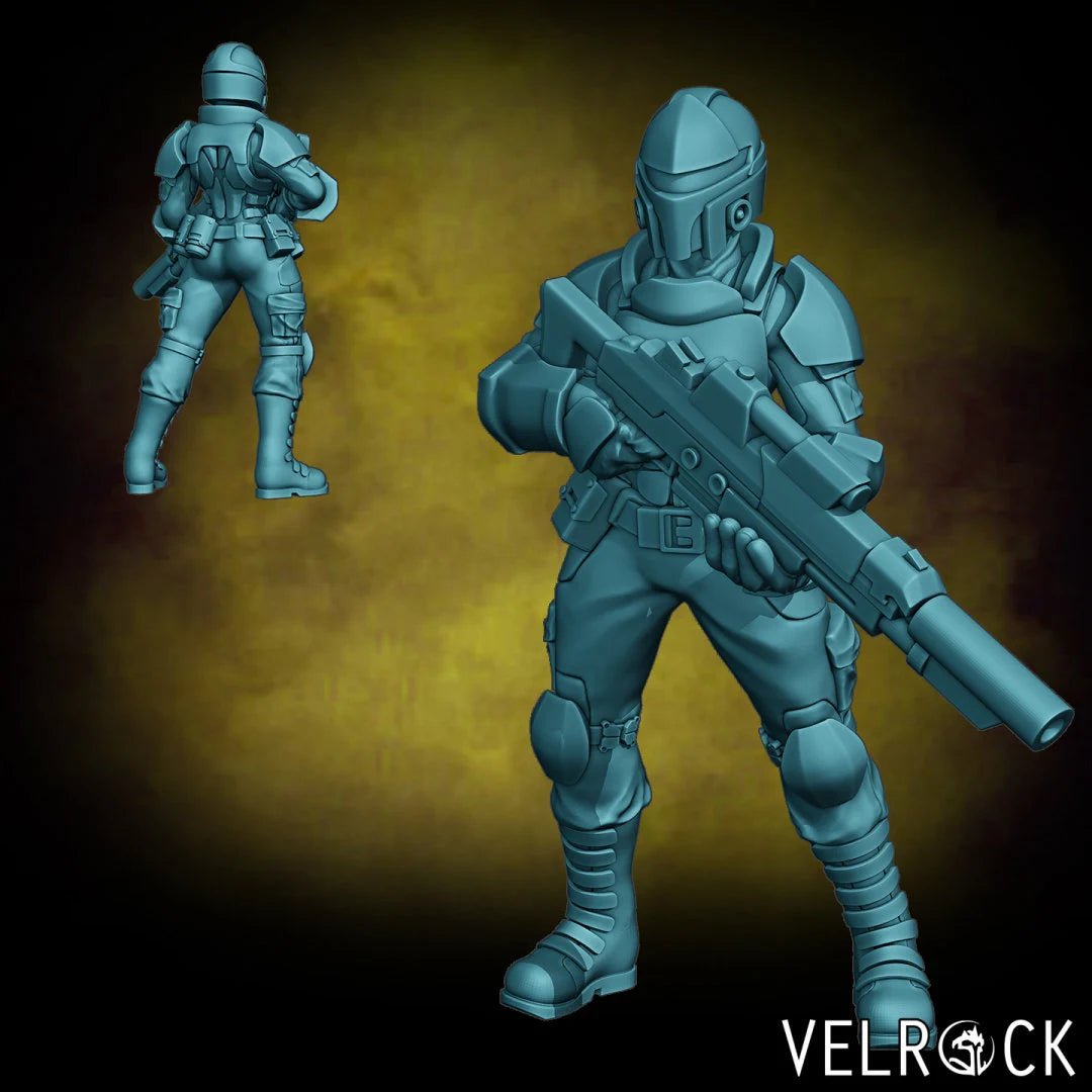 Guardsmen Miniature - C - 28mm