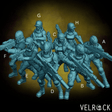 female Guardsmen Miniature | Set of 8 - Tabletop RPG & D&D miniature. Perfect for wargaming & collectors