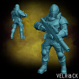 Guardsmen Miniature | A - Tabletop RPG & D&D miniature. Perfect for wargaming & collectors