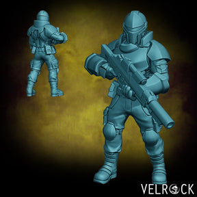 Guardsmen Miniature | A - Tabletop RPG & D&D miniature. Perfect for wargaming & collectors
