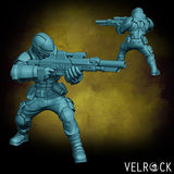 Guardsmen Miniature | B - Tabletop RPG & D&D miniature. Perfect for wargaming & collectors