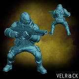 Guardsmen Miniature | C - Tabletop RPG & D&D miniature. Perfect for wargaming & collectors