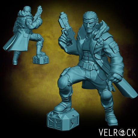 Guardsmen Miniature | H - Tabletop RPG & D&D miniature. Perfect for wargaming & collectors