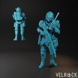 Guardsmen Sci Fi Guards Miniature | I - Tabletop RPG & D&D miniature. Perfect for wargaming & collectors