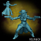 Gunslinger Miniature | E - Tabletop RPG & D&D miniature. Perfect for wargaming & collectors