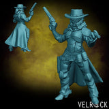 Gunslinger Miniature | D - Tabletop RPG & D&D miniature. Perfect for wargaming & collectors