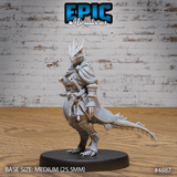 Half Dragon Adventurer Miniature | A - Tabletop RPG & D&D miniature. Perfect for wargaming & collectors