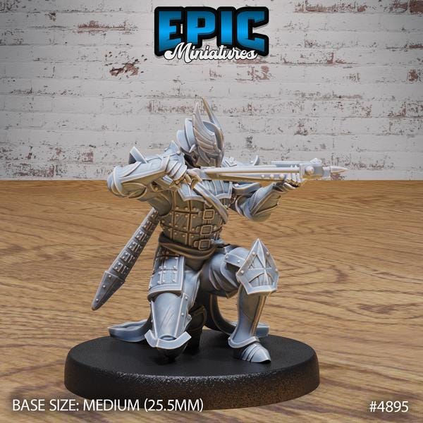 Half Dragon Miniature | 4895 - Tabletop RPG & D&D miniature. Perfect for wargaming & collectors