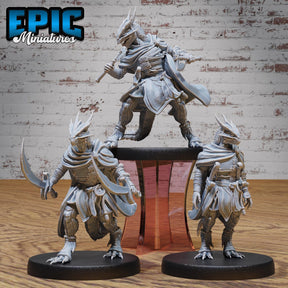 Half Dragon Miniature | Full Set All Models - Tabletop RPG & D&D miniature. Perfect for wargaming & collectors