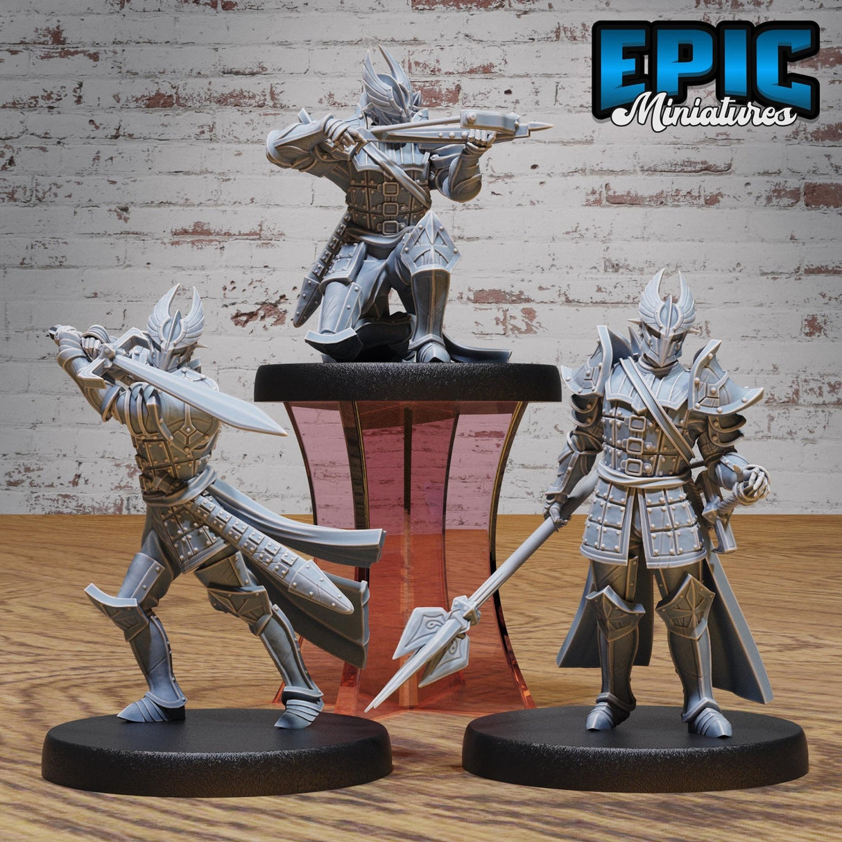Half Dragon Miniature | Full Set All Models - Tabletop RPG & D&D miniature. Perfect for wargaming & collectors