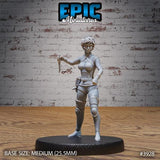 Half Elf Rogue Novice Miniature | 3928 - Tabletop RPG & D&D miniature. Perfect for wargaming & collectors