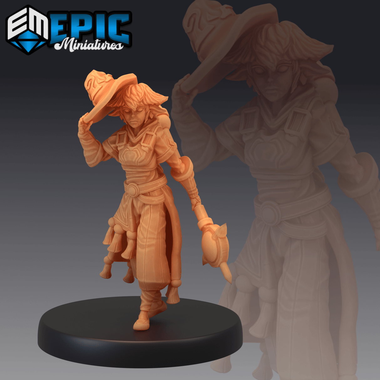 Half Gnome Miniature | A - Tabletop RPG & D&D miniature. Perfect for wargaming & collectors