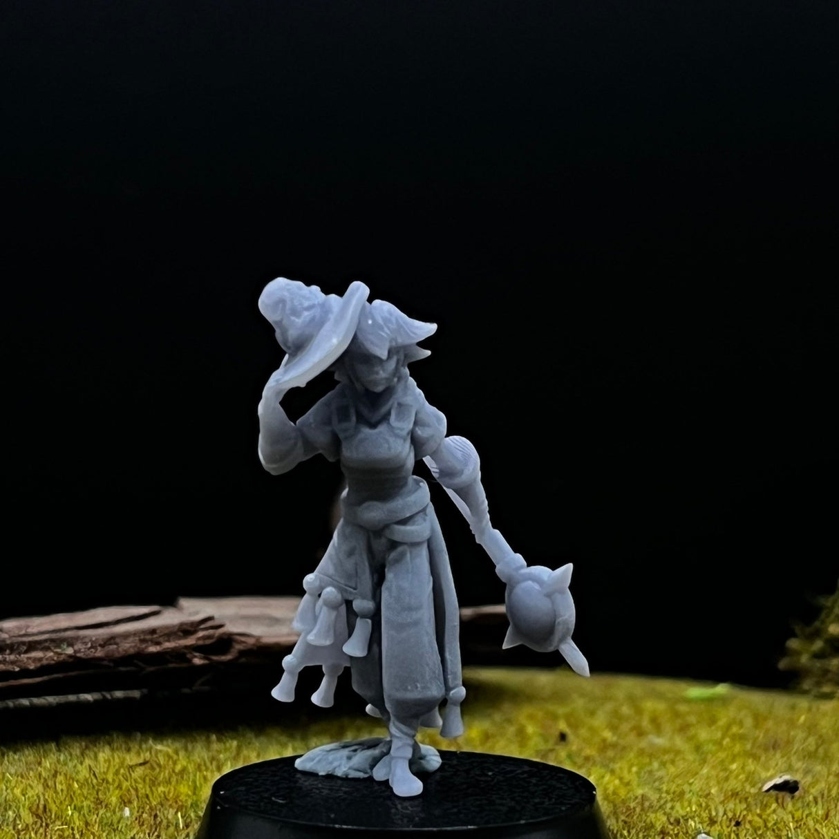 Half Gnome Miniature | set of 3 - Tabletop RPG & D&D miniature. Perfect for wargaming & collectors