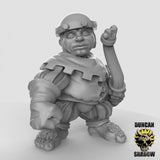 Halfling Archer Miniature | C - Tabletop RPG & D&D miniature. Perfect for wargaming & collectors