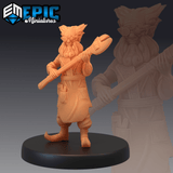 Halfling Inventors Miniature | B - Tabletop RPG & D&D miniature. Perfect for wargaming & collectors