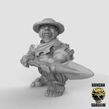 Halfling Town Guards Miniature | C - Tabletop RPG & D&D miniature. Perfect for wargaming & collectors