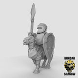 Halfling Mounted Miniature | C - Tabletop RPG & D&D miniature. Perfect for wargaming & collectors