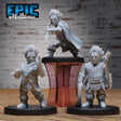Halfling Rogue Miniature | Full Set All Models - Tabletop RPG & D&D miniature. Perfect for wargaming & collectors