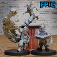Halfling Sorcerer Miniature | Set of 3 - Tabletop RPG & D&D miniature. Perfect for wargaming & collectors