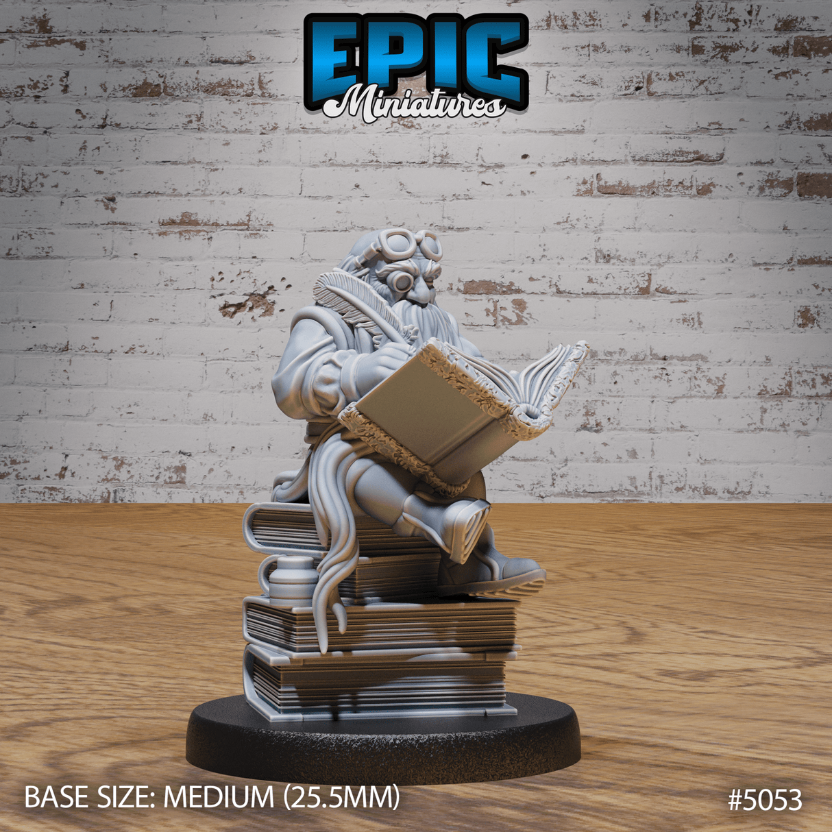 Halfling Villager Miniature | A - Tabletop RPG & D&D miniature. Perfect for wargaming & collectors