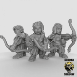 Halflings Miniature | 28mm - Tabletop RPG & D&D miniature. Perfect for wargaming & collectors